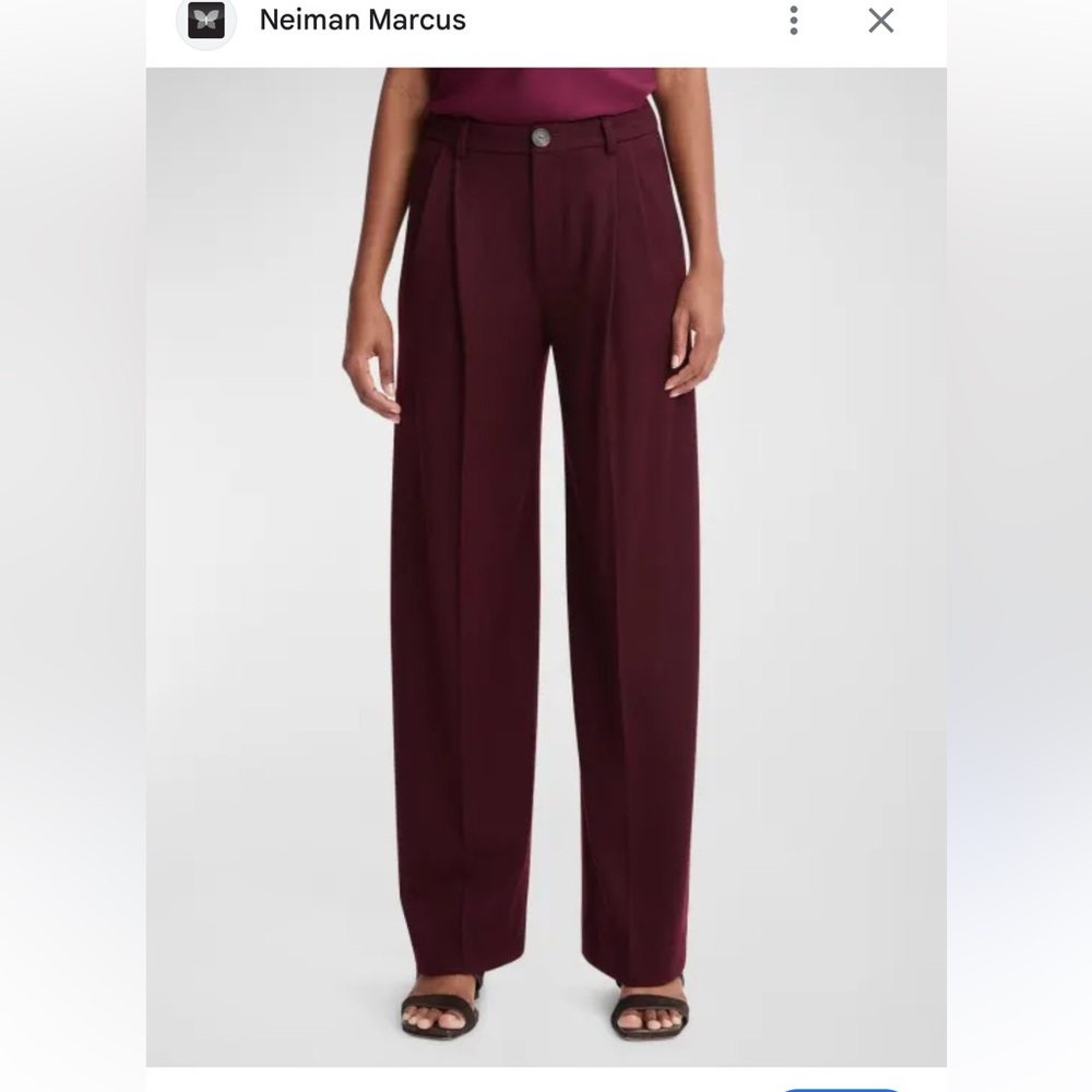 Elegant Vince Pleated Front Straight Leg pants size 6